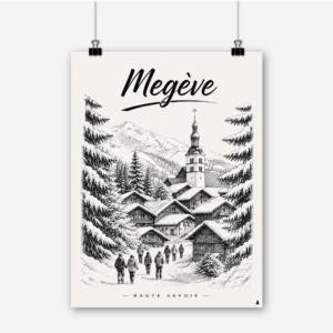 Affiche Megève