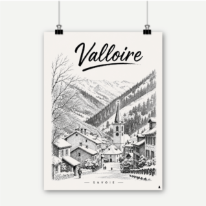 Affiche Valloire